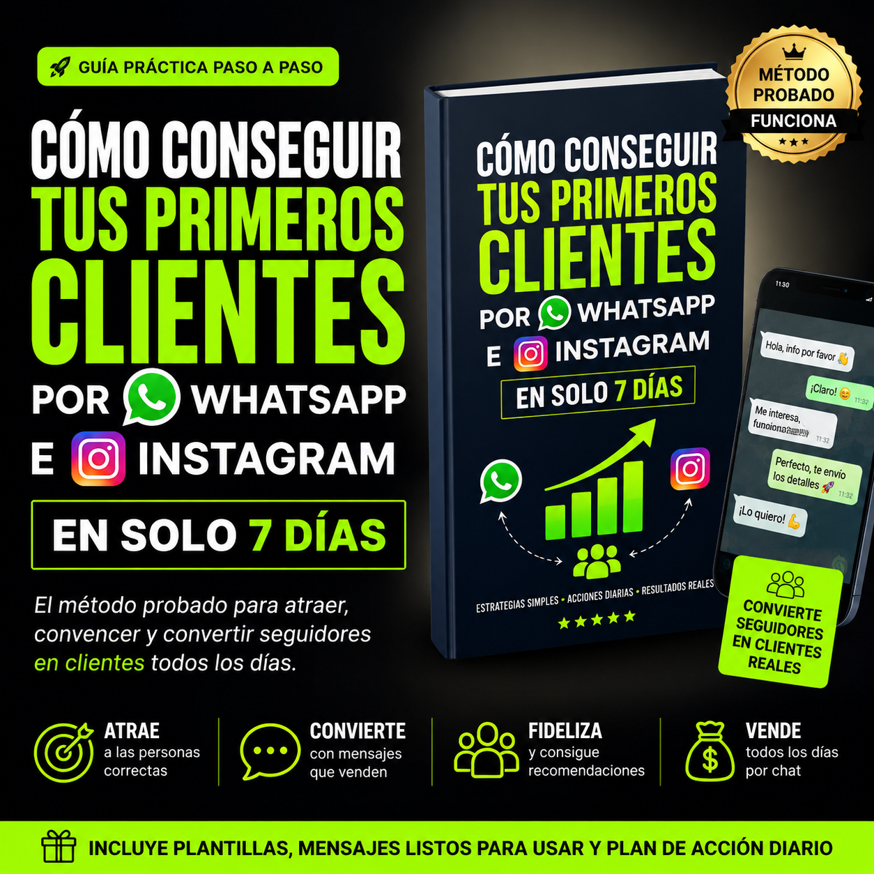 DE CERO A TUS PRIMEROS CLIENTES EN 7 DIAS CON WHATSSAPP E INSTAGRAM